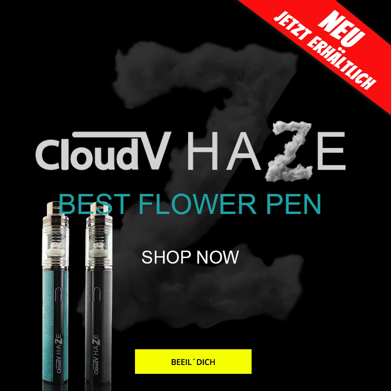 Cloud V Haze Banner Mobil